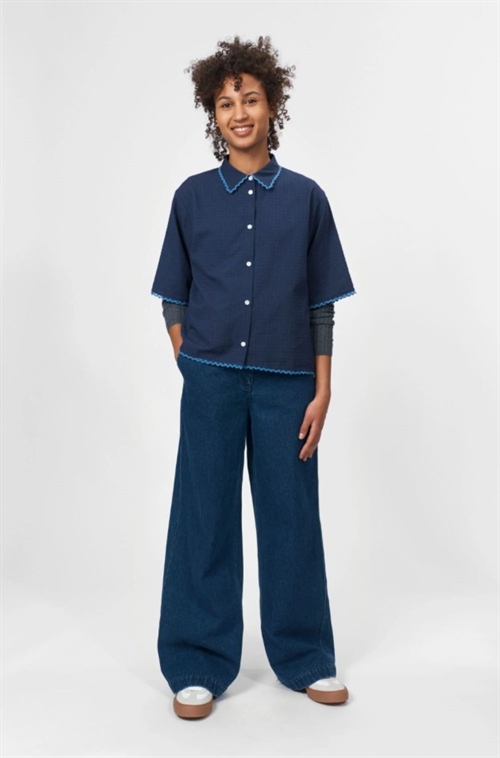 NUE NOTES PORTER PANTS DENIM BLUE